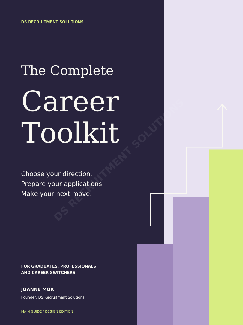 The Complete Career Toolkit by DS Recruitment Solutions, with Joanne Mok, Founder